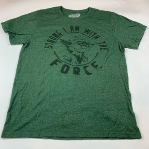 Star Wars Yoda Strong I Am with the Force T-shirt